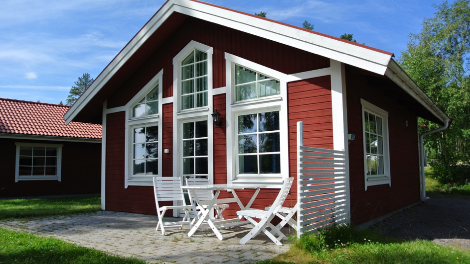 Falun Strandby, Främby Udde — badparadis vid Runn