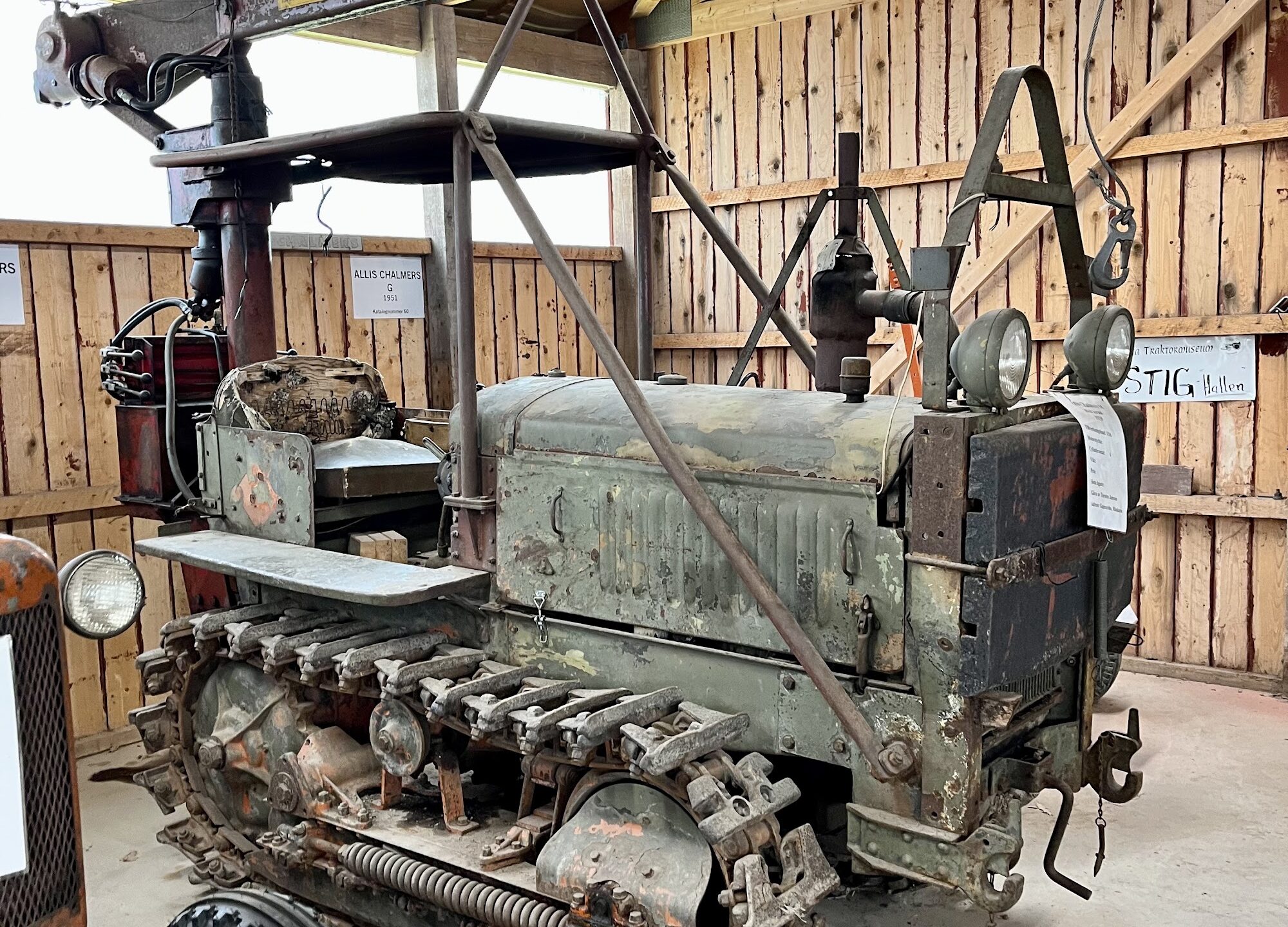 Viksta traktormuseum – nostalgi på fyra hjul
